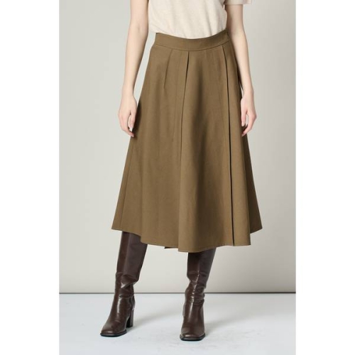 BCBG 올앤썬드리 겨울24 메리 스커트 A4W9S202 블랙 66_이미지