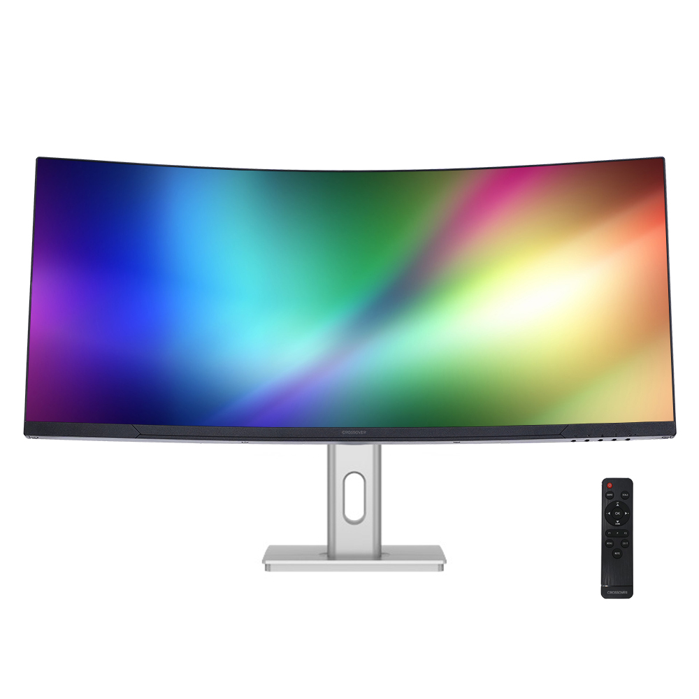 크로스오버 34WP165 커브드 리얼 180 울트라와이드 멀티스탠드이미지입니다. 누르면 해당 게시물로 새창이동합니다.