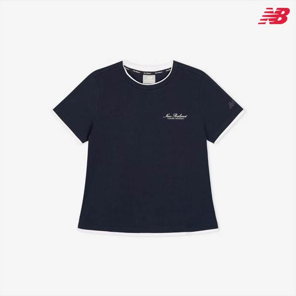 뉴발란스 LAYERED 반팔티 STANDARD FIT NBNEG2W512