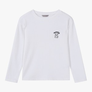 이랜드리테일 신디키즈 여아겨울신상꾸안꾸 데일리룩 캐주얼룩 도톰 라운드 티셔츠 후라이스 베이직 티셔츠CILA25WY1