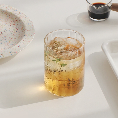 히츠키코보 아코디언 내열 글라스 플리츠 230ml 2P세트_이미지