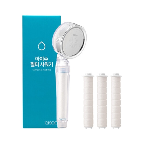 샤워기헤드필터 + 리필 1박스
