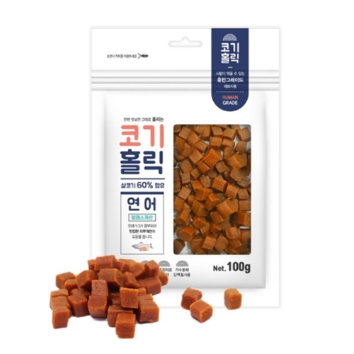 바비스팩토리 코기홀릭 연어 100g (1개)_이미지