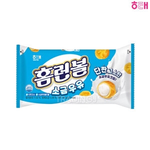 해태제과 해태 홈런볼 소금우유 49g 신상 추천 대용량 안주 간식 스낵 과자 단체 기업_이미지