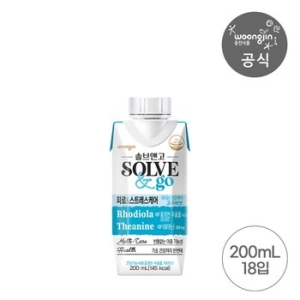 솔브앤고 피로 스트레스케어 200ml 18팩