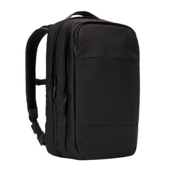CITY BACKPACK WITH DIAMOND RIPSTOP BLK