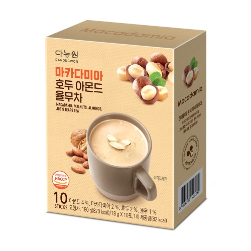 다농원  마카다미아 호두 아몬드 율무차 10개입