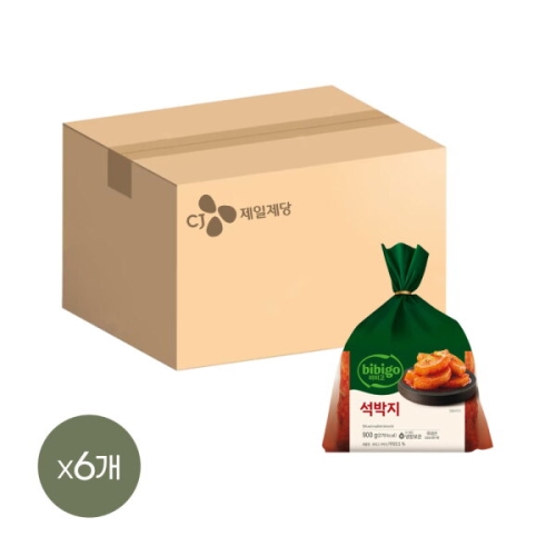 CJ제일제당 비비고 석박지 900g (6개)_이미지