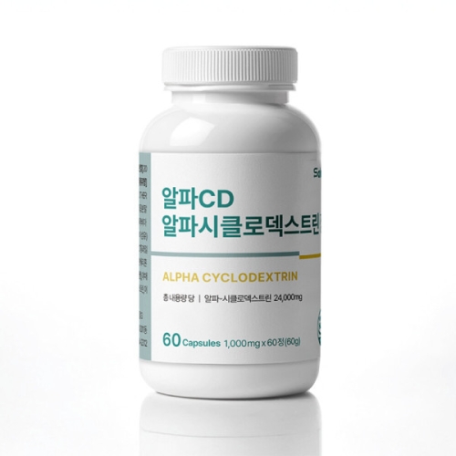 살므시 알파CD정 알파시디클로덱스트린정 60정 (1개)_이미지
