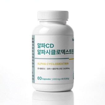 살므시 <b>알파</b><b>CD</b>정 알파시디클로덱스트린정 60정