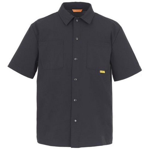 김영주골프 쿨링 스판 우븐 세미오버핏 골프 반팔 셔츠 DPMMTS29_이미지