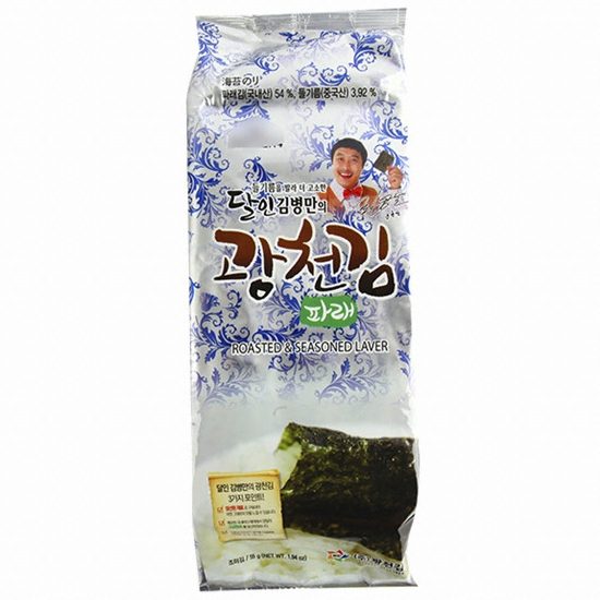 달인 김병만의 광천김 파래식탁김 55g
