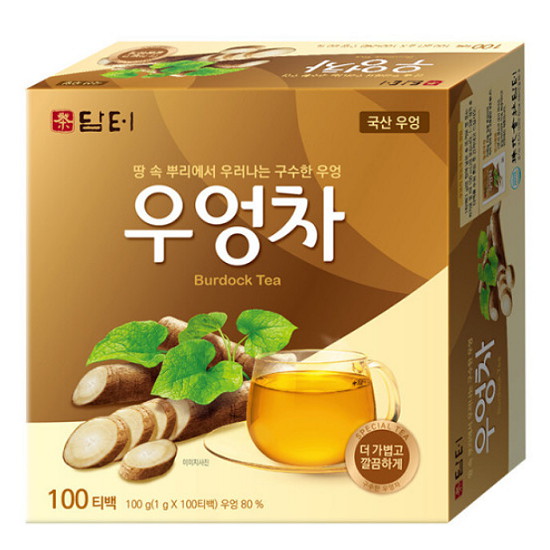 담터 구수한 우엉차 100티백 (4개)_이미지