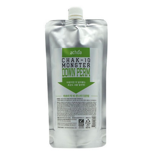 아초아 착 10 몬스터 다운펌 300ml (1개)_이미지