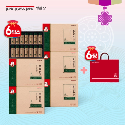 한국인삼공사 정관장 홍삼톤 샷 50ml 14병 (6개)_이미지