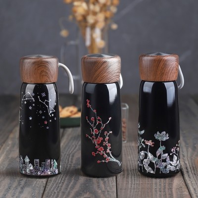 블룸엣홈 두리가온 공예품대전수상 자개 우드텀블러 400ml_이미지
