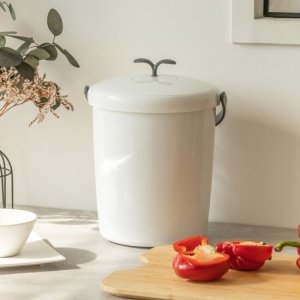 창신리빙 에코 가정용 압축 씽크대 음식물쓰레기통 8.5L 대용량