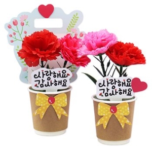 안녕미술아 어버이날 편지 카네이션화분 4인용 1138874_이미지