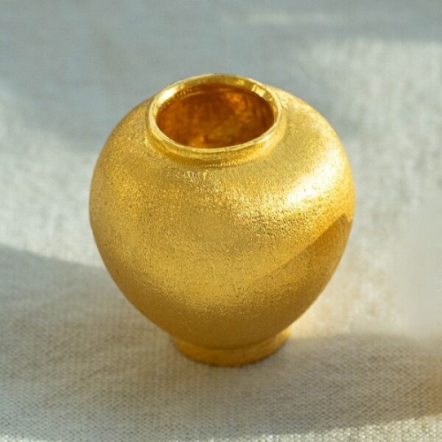 한국금다이아몬드 달 항아리 오브제 10g (1개)_이미지