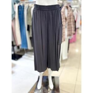 트리아나 소고 세이브존01 밴딩 와이드 7부 바지 TK2XA01 S34689987_이미지