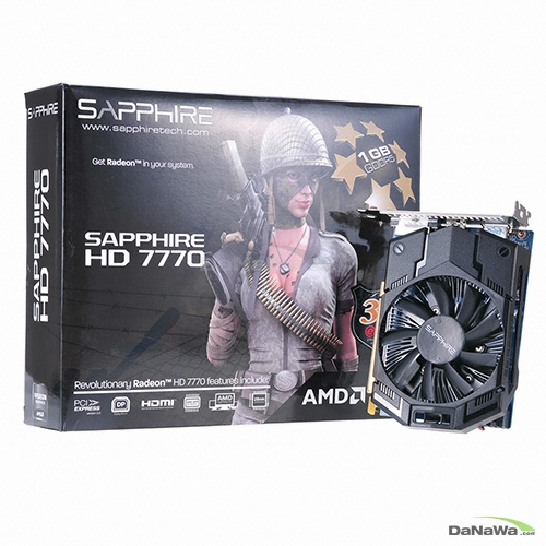SAPPHIRE �󵥿� HD 7770 D5 1GB