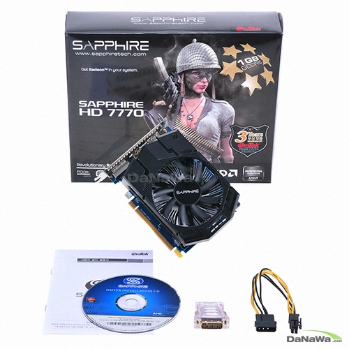 SAPPHIRE 라데온 HD 7770 D5 1GB_이미지