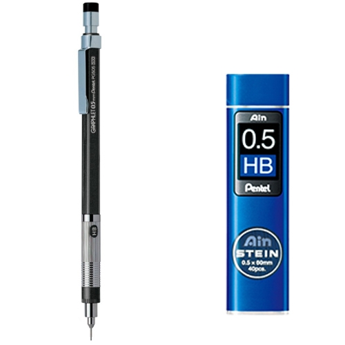 ���� �׷����� ���� PG505-AD + ���ν�Ÿ�� ������ HB ��Ʈ 0.5mm 1��Ʈ