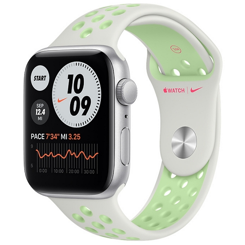 APPLE 워치 SE 40mm 실버 알루미늄 (나이키 스포츠밴드)_이미지