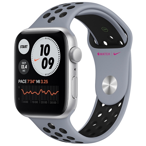 APPLE 워치 SE 40mm 실버 알루미늄 (나이키 스포츠밴드)_이미지
