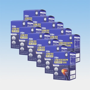 올바른 관절엔 소연골 뮤코다당단백 콘드로이친 1200 1000mg 60정 (11개)_이미지