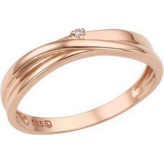 로이드 14K 심플 러브 스톤 커플링 LRW20032G