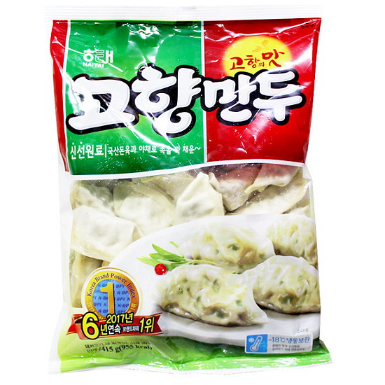 해태제과 고향만두 415g