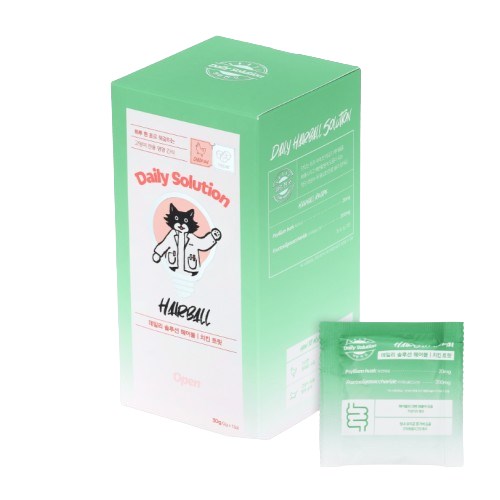 닥터펠리스 데일리 솔루션 헤어볼 트릿 30g (2g x 15p)