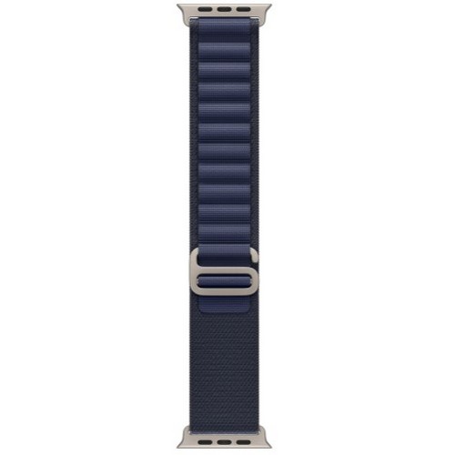 APPLE 워치 알파인 루프 내추럴 티타늄 마감 L (네이비) (44mm/45mm/46mm/49mm)_이미지