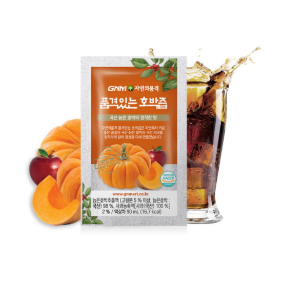 GNM자연의품격 품격있는 호박즙 90ml 50포 (1개)