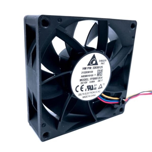 기존 8025 FFB0812EH 12V 0.8A 8CM PWM 온도 제어 대용량 냉각 팬