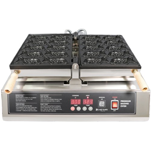 쉐프칸 참붕어빵기계 10P CFK-1100D