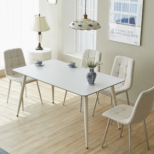 보루네오하우스  엘리브 미담 세라믹 식탁 1400 (의자별도)