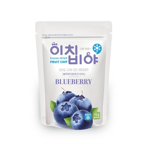 이치비야 동결건조 과일칩 블루베리 15g