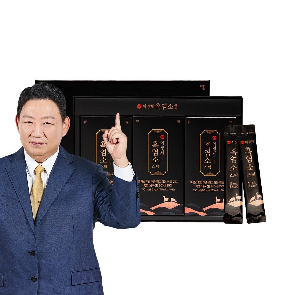 새롬한방제약 래오 이경제 흑염소 스틱 15ml 30포 (3개)_이미지