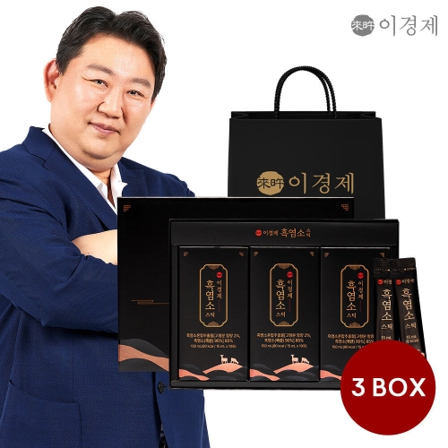 새롬한방제약 래오 이경제 흑염소 스틱 15ml 30포 (3개)