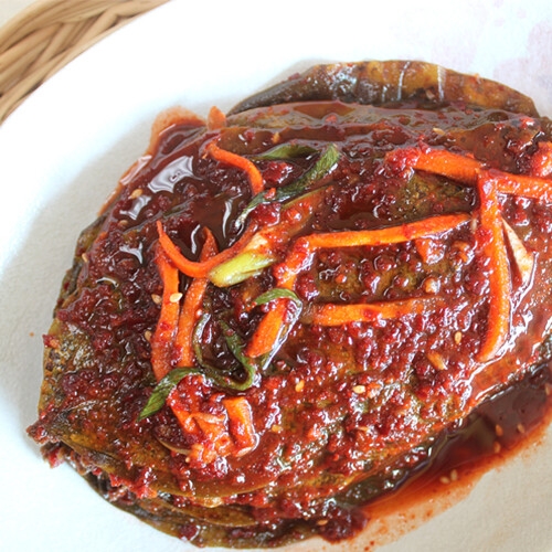 홈메이드식 안심반찬 단풍콩잎 150g 1kg