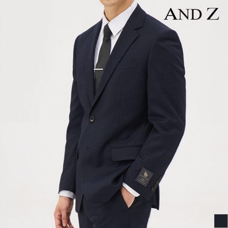  ANDZ 멜란지 네이비 이모션 임팩트 정장자켓_BLA4SB1181
