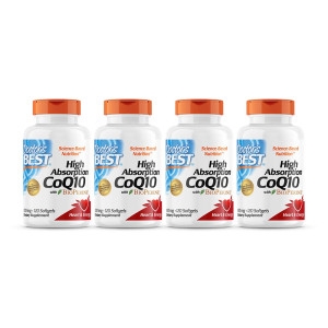 닥터스베스트 고흡수 CoQ10 바이오페린 100mg 120캡슐 (4개)