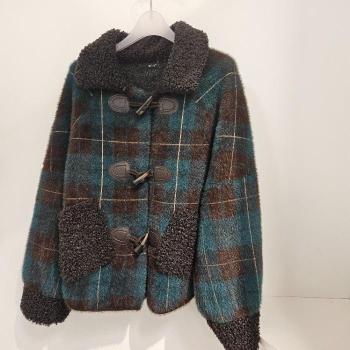 샐리 HC03 체크 자캣 체크 그린자캣 Sp053053 8 S44879902_이미지