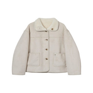 올리브데올리브 리버시블 무스탕 점퍼 OM5WMB10