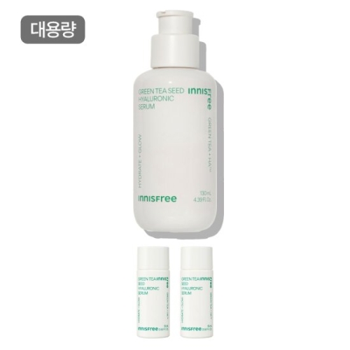 아모레퍼시픽 이니스프리 그린티 씨드 히알루론산 세럼 130ml (기획세트)