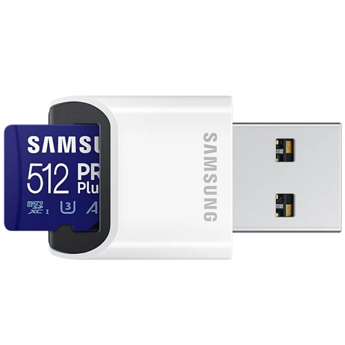 삼성전자 micro SD PRO Plus 2021 (리더기 패키지) (512GB)_이미지