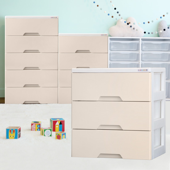 유원피에스 보노하우스 코지 모던 체스트 서랍장 3단