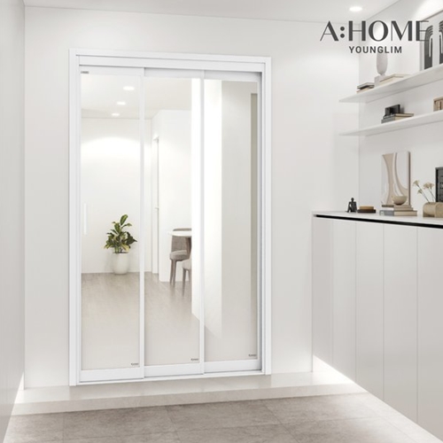 트리플2 세이지 초슬림 3연동 ㅡ자 오픈형 중문